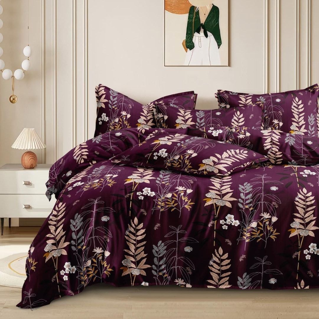 Sunny Homes Queen 006 Bedsheet Size 230cm x 250cm